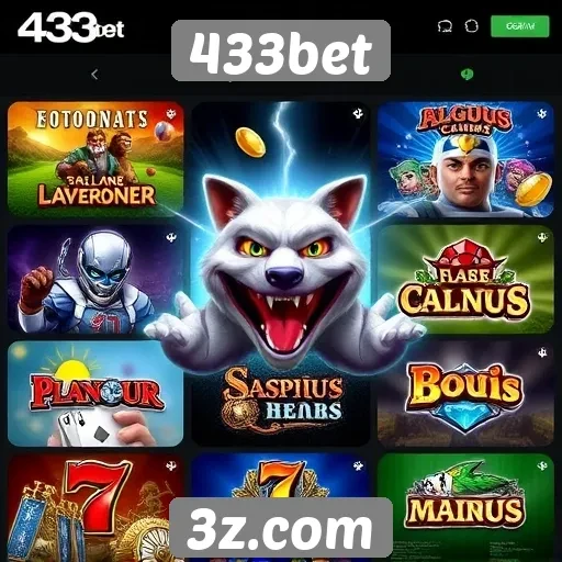 433bet oferece ampla variedade de jogos online